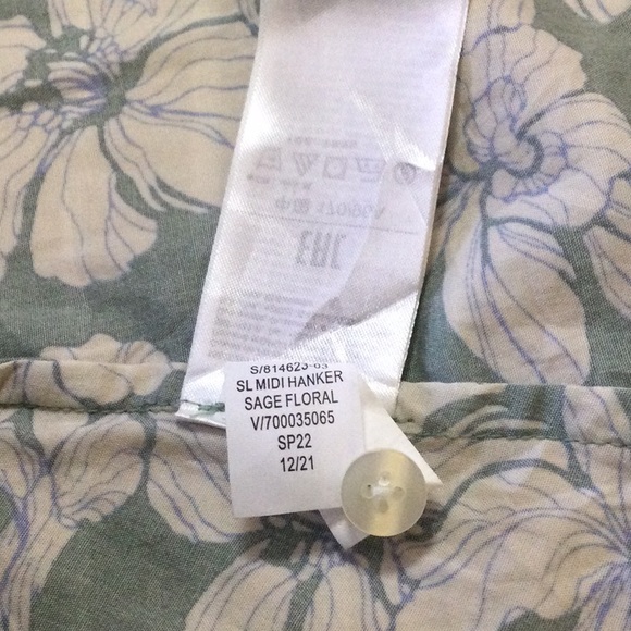 NWT Gap Sleeveless Cotton Maxi Dress - Picture 8 of 8